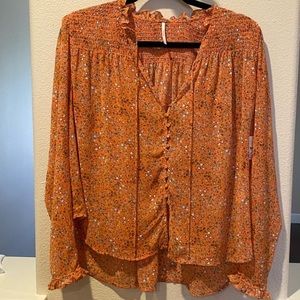 Free People Leila Blouse